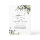 Elegant Eucalyptus Greenery Rehearsal Dinner