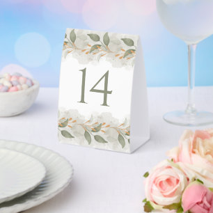 Elegant Eucalyptus Greenery Watercolor Wedding
