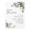 Elegant Eucalyptus Greenery Wedding Save the Date