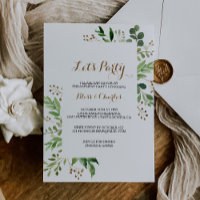 Elegant Eucalyptus Leaf Greenery Let's Party