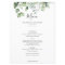 Elegant eucalyptus leaves greenery simple wedding 