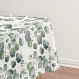 Elegant Eucalyptus Leaves Greenery Table Runner