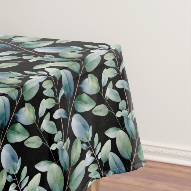 Elegant Eucalyptus Leaves Greenery Table Runner (In Situ)