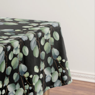 Elegant Eucalyptus Leaves Greenery Table Runner