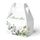 Elegant Eucalyptus Watercolor Greenery Wedding