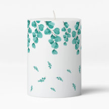 Elegant Eucalyptus Watercolor Leaves Decorative