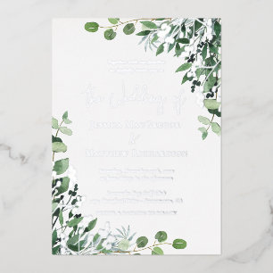 Elegant Eucalyptus Wedding Silver