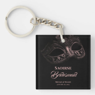 Elegant Evening Bridesmaid Key Ring