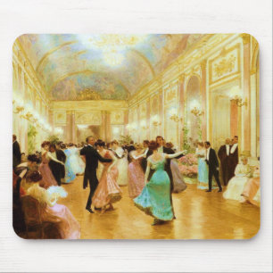 Elegant Evening (Dancing at the Palace Ball) Mouse Mat