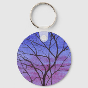 Elegant Evening Key Ring