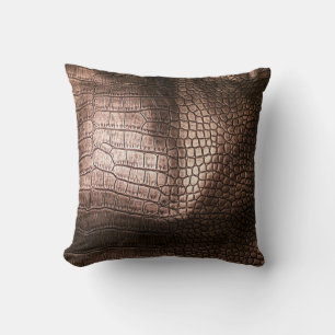 Elegant evening leather texture. cushion