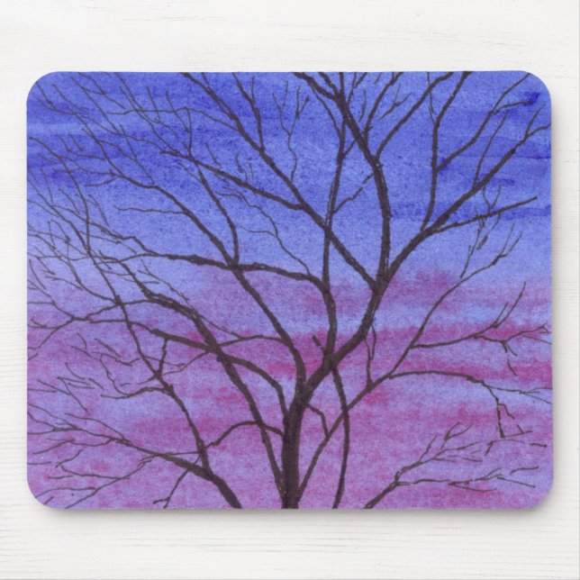 Elegant Evening Mouse Mat (Front)