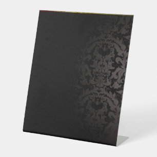 Elegant Event Signage Solutions Pedestal Sign