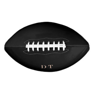 Elegant Executive DT Monogram Gold Presidential American Football