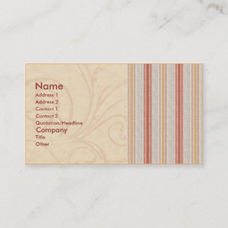 Elegant Fall Business Card