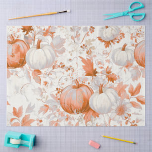 Elegant Fall Chinoiserie Halloween Tissue Paper
