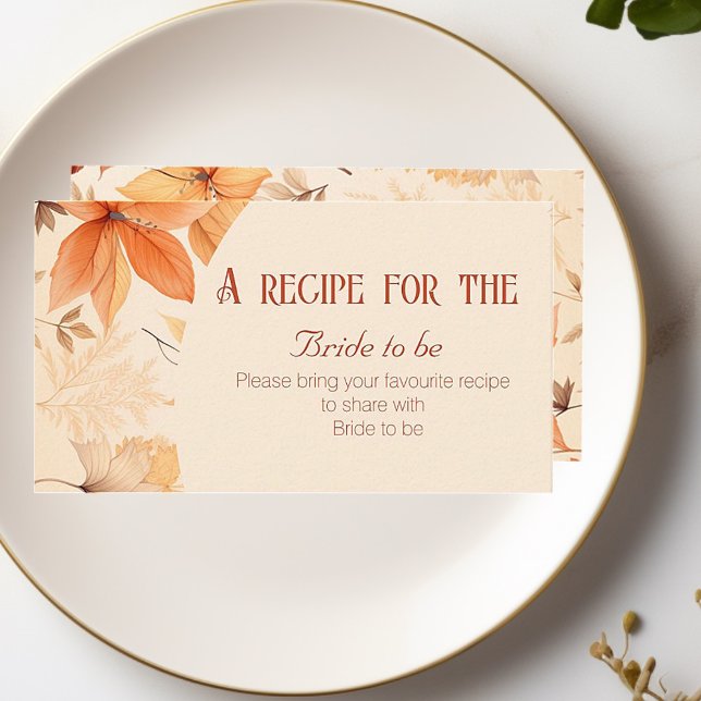  Elegant fall Enclosure Card (Creator Uploaded)