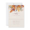 Elegant Fall Leaves Autumn Wedding