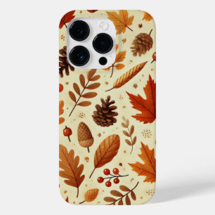 Elegant Fall Pattern Case-Mate iPhone 14 Pro Case