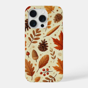 Elegant Fall Pattern iPhone 15 Pro Case