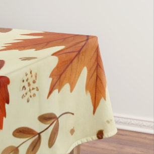 Elegant Fall Pattern Tablecloth
