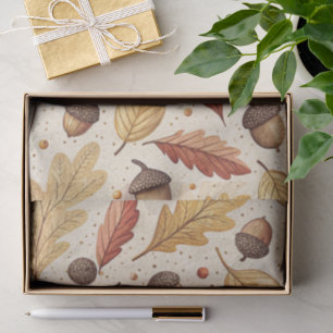 Elegant Fall Pattern Tissue Paper