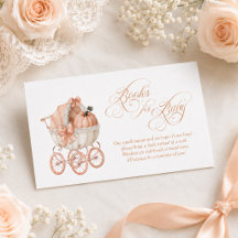 Elegant Fall Pumpkin Books for Baby Shower