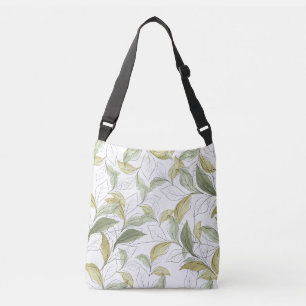 Elegant Falling Leaves NatureDesign Tote Bag
