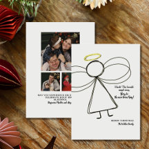 Elegant Family Christian Religious Photo Christmas