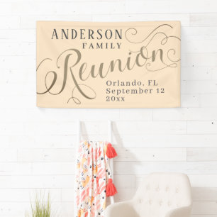 Elegant Family Reunion banner