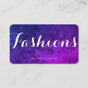 Elegant Fancy Font Business Card