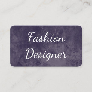 Elegant Fancy Font Business Card