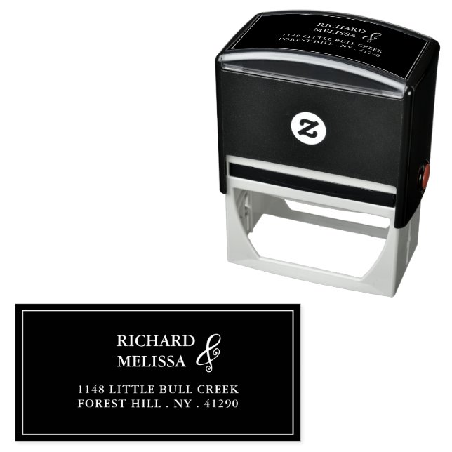 Elegant & Fancy Self-inking Stamp (In Situ)