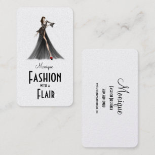 Elegant Fashion Designer - Business Cards