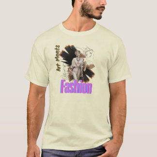 Elegant Fashion Illustration T-Shirt