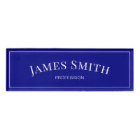 Elegant Fashion Trend Navy Blue: Minimalist Modern