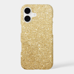 Elegant Faux Gold Glitter Luxury