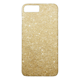 Elegant Faux Gold Glitter Luxury iPhone 8 Plus/7 Plus Case