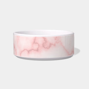 Elegant Faux PInk Marble Bowl