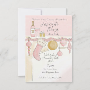 Elegant Favourite Thing Invitation