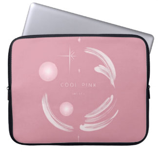 "Elegant Feminine Abstract Electronics Bag – Soft 