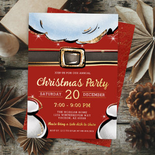 Elegant Festive Modern Corporate Christmas Party