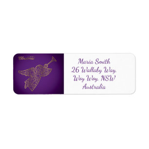 Elegant filigree angel