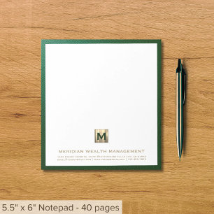 Elegant Financial Notepad
