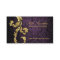 Elegant Financial Planner Gold Leaf Purple