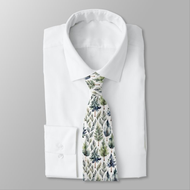 Elegant fir tree tie (Tied)