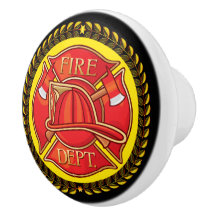 Elegant Fire Department Drawer Knobs - SRF