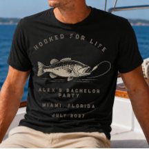 Elegant Fishing Themed Weekend Trip Bachelor Party