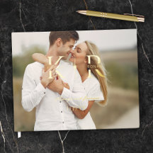 Elegant Flare Two Initial Monogram Wedding