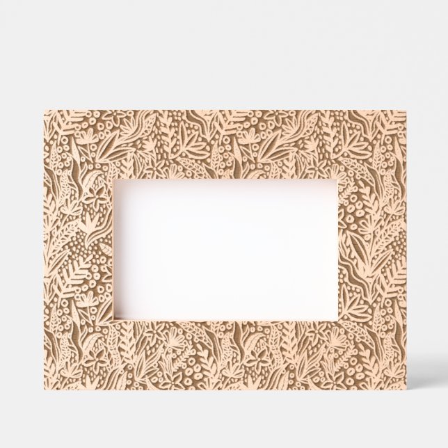 Elegant Flora Design Etched Frames (Front)
